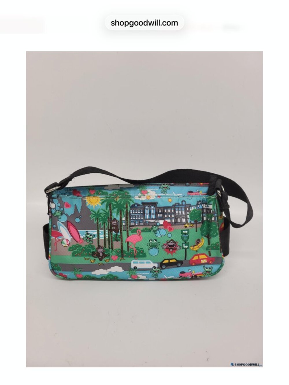 Colorful Animals in the City Purse -- NWOT